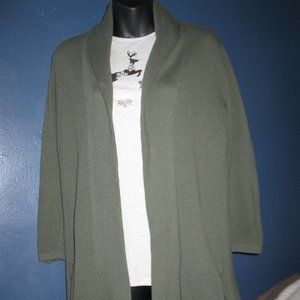 Lands' End Women's open front sweater, NWOT Never Worn